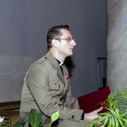 11 listopad 2015 - Święto Niepodległości. Ks. Mateusz.