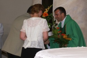 Powitanie ks. Macieja Stawskiego