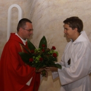 Pożegnanie ks. Krzysztofa