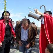 2011 - Zakończenie roku szkolnego - chórek Droga do Nazaretu - szkolny wolontariat, pielgrzymka na Lednicę pod opieką ks. Macieja