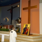 Symbole ŚDM w parafii