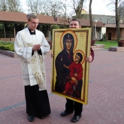 Symbole ŚDM w parafii