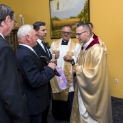 Uroczysta Msza Święta celebrowana przez ks. Damiana Dudkowiaka.