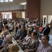 Uroczysta Msza Święta celebrowana przez ks. Damiana Dudkowiaka.