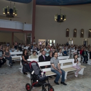 Uroczysta Msza Święta celebrowana przez ks. Damiana Dudkowiaka.
