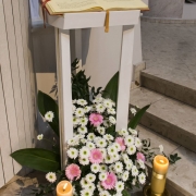 Uroczysta Msza Święta celebrowana przez ks. Damiana Dudkowiaka.