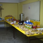 Przybycie pielgrzymów do naszej parafii.