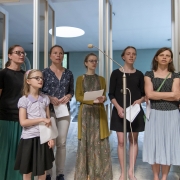 Adoracja Najświętszego Sakramentu w wigilię Zesłania Ducha Świętego.