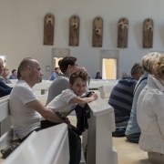 Adoracja Najświętszego Sakramentu w wigilię Zesłania Ducha Świętego.