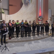 Schola Mikael z par. Chrystusa Jedynego Zbawiciela w Swarzędzu - śpiew Akatystu