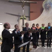 Schola Mikael z par. Chrystusa Jedynego Zbawiciela w Swarzędzu - śpiew Akatystu