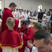 Błogosławieństwo prymicyjne.