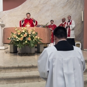 Błogosławieństwo prymicyjne.