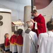 Błogosławieństwo prymicyjne.