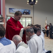 Błogosławieństwo prymicyjne.