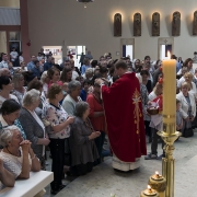 Błogosławieństwo prymicyjne.