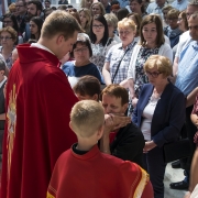 Błogosławieństwo prymicyjne.
