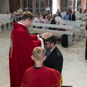 Błogosławieństwo prymicyjne.