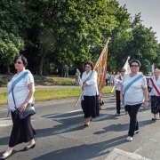 Procesja Bożego Ciała ulicami naszego osiedla.