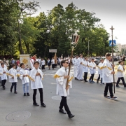 Procesja Bożego Ciała ulicami naszego osiedla.