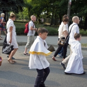 Procesja Bożego Ciała ulicami naszego osiedla.