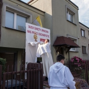 Procesja Bożego Ciała ulicami naszego osiedla.