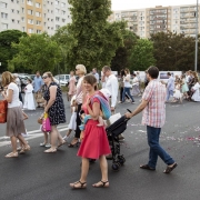 Procesja Bożego Ciała ulicami naszego osiedla.