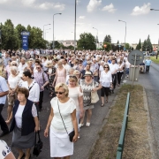 Procesja Bożego Ciała ulicami naszego osiedla.