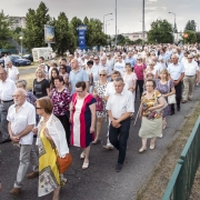 Procesja Bożego Ciała ulicami naszego osiedla.