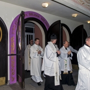 Uroczystość zamknięcia Bramy Miłosiedzia.