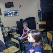 Chórek Droga do Nazaret podczas prób.