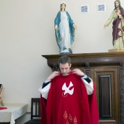 Msza Święta – sekundycja Ks. Damiana Kopera.