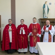 Msza Święta – sekundycja Ks. Damiana Kopera.