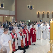 Msza Święta – sekundycja Ks. Damiana Kopera.