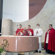 Msza Święta – sekundycja Ks. Damiana Kopera.