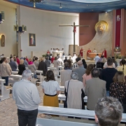 Msza Święta – sekundycja Ks. Damiana Kopera.