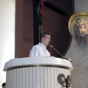 Msza Święta – sekundycja Ks. Damiana Kopera.