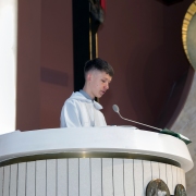 Msza Święta – sekundycja Ks. Damiana Kopera.