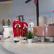 Msza Święta – sekundycja Ks. Damiana Kopera.
