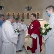 Msza Święta – sekundycja Ks. Damiana Kopera.