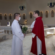 Msza Święta – sekundycja Ks. Damiana Kopera.