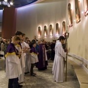 Droga Krzyżowa z udziałem muzyków z Apostolatu Józefa i Maryji.