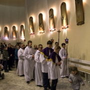 Droga Krzyżowa z udziałem muzyków z Apostolatu Józefa i Maryji.