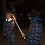 Droga Krzyżowa w Parku ks.Jasińskiego.