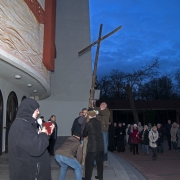 Droga Krzyżowa w Parku ks.Jasińskiego.