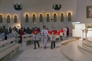 Droga Krzyżowa z udziałem dzieci. 2019 r.