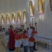 Droga Krzyżowa z udziałem dzieci.