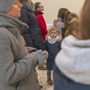 Droga Krzyżowa z udziałem dzieci.