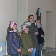 Droga Krzyżowa z udziałem dzieci.