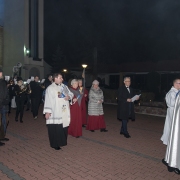 Wprowadzenie kopii cudownej Ikony i Msza Sw. pod przewodnictwem Abp. St. Gądeckiego.